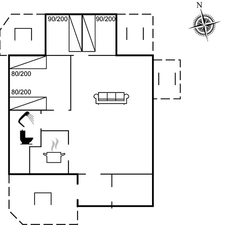 Ferienhaus Wrange - 100m To The Fjord By Interhome *
